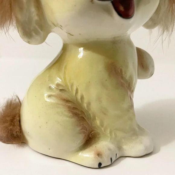 Vintage Dog Coin Bank Made in Japan  5.5 Inch Tall Figurine - Picture 15 of 16